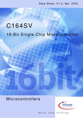 C164SV datasheet cover page