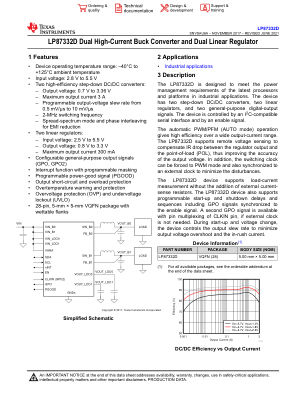 LP87332D datasheet cover page