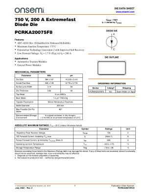PCRKA20075F8 数据手册首页