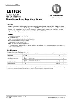 EN7109 datasheet cover page