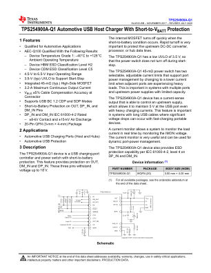TPS254900A-Q1 数据手册首页