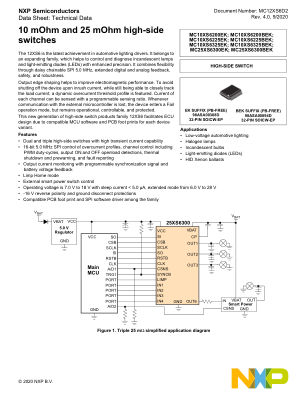 MC12XS6D2 datasheet cover page