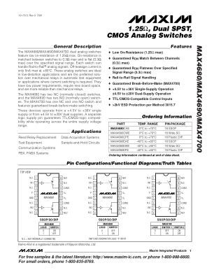MAX4680-MAX4700 datasheet cover page