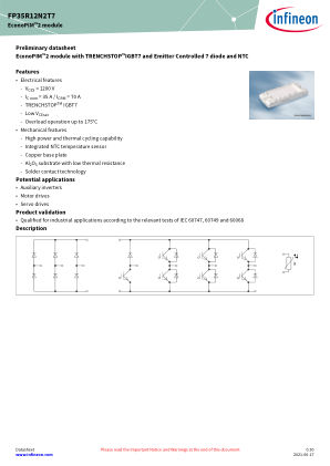 FP35R12N2T7 datasheet cover page