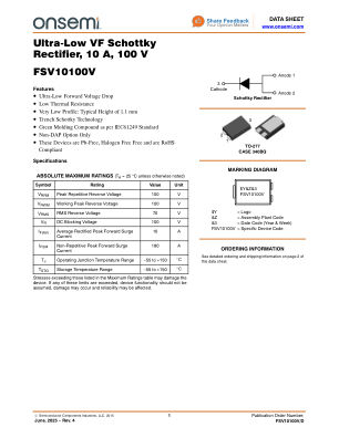 FSV10100V 数据手册首页