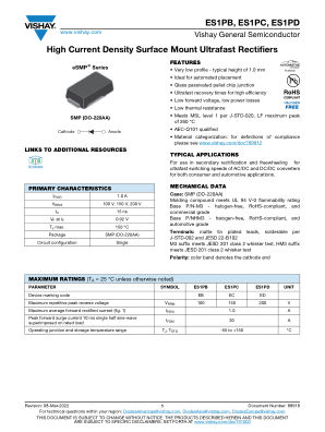 ES1PB 数据手册首页