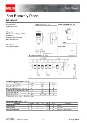 RF101L4S 数据手册首页
