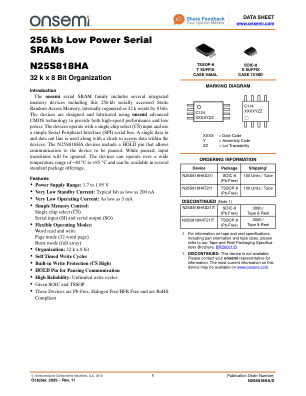 N25S818HA 数据手册首页