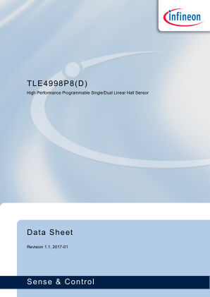 TLE4998P8D datasheet cover page