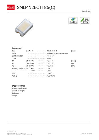 SMLMN2ECTT86 数据手册首页