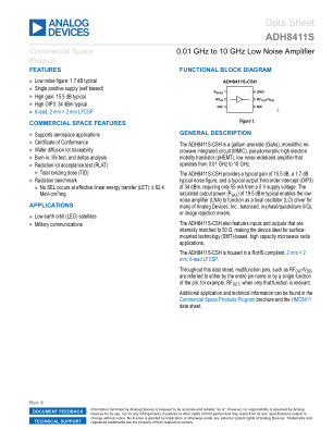ADH8411S datasheet cover page