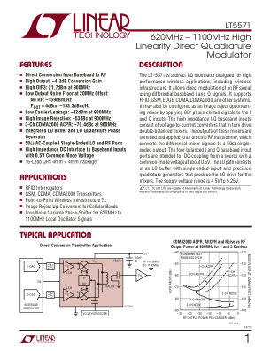 5571F datasheet cover page