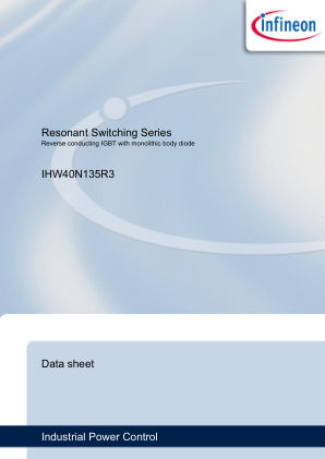 IHW40N135R3 datasheet cover page