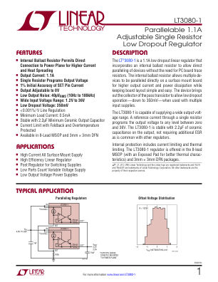 30801FC datasheet cover page