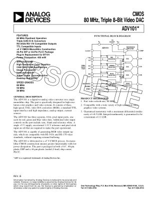 2119899ADV101 datasheet cover page
