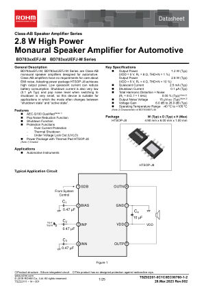 BD78326UEFJ-M datasheet cover page