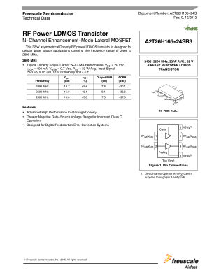 A2T26H165-24S 数据手册首页
