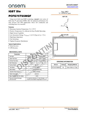 PCFG75T65MQF 数据手册首页