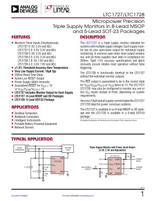LTC1727-1728 datasheet cover page