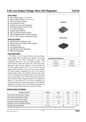 TJ2132 datasheet cover page