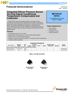 MPVZ5150 datasheet cover page
