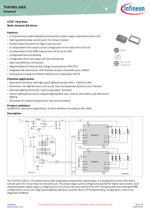 TLD7002-16ES 数据手册首页