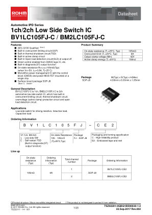 BV1LC105FJ-C 数据手册首页