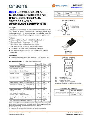 AFGH4L60T120RWD-STD 数据手册首页