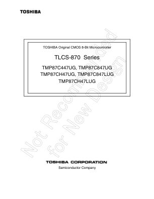 TMP87C847LUG 数据手册首页