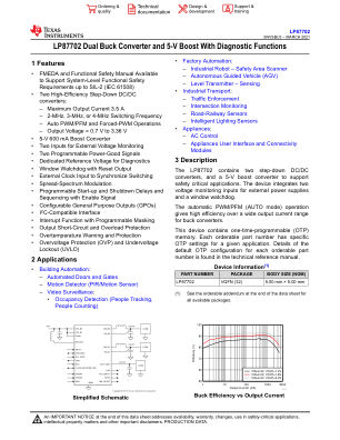 LP87702 datasheet cover page