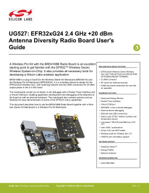 XG24-RB4188A 数据手册首页