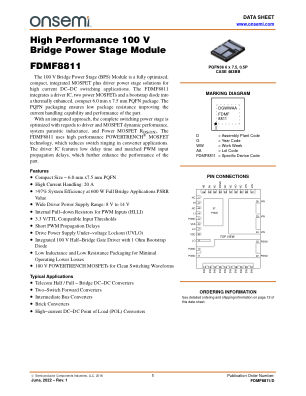 FDMF8811 数据手册首页