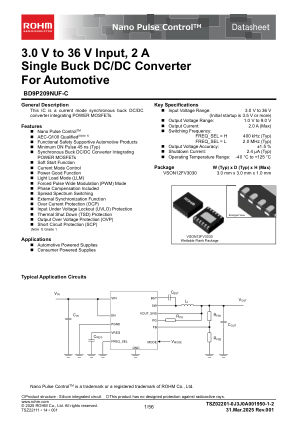 BD9P209NUF-C 数据手册首页