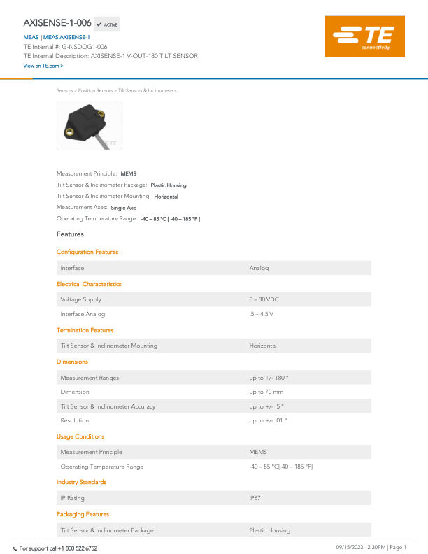 G-NSDOG1-006 datasheet cover page