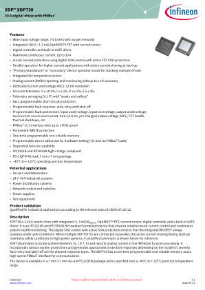 XDP730-001 datasheet cover page