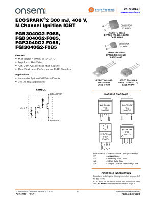 FGI3040G2 数据手册首页