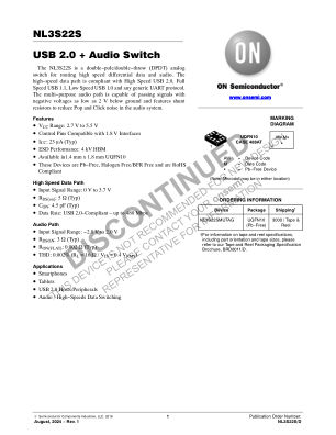 NL3S22S 数据手册首页