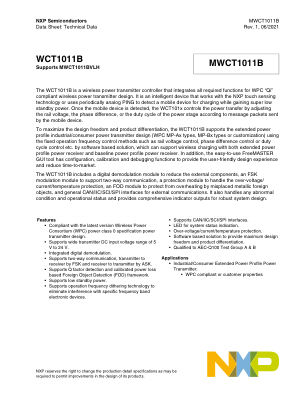MWCT1011B 数据手册首页