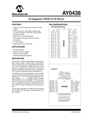 AY0438T 数据手册首页