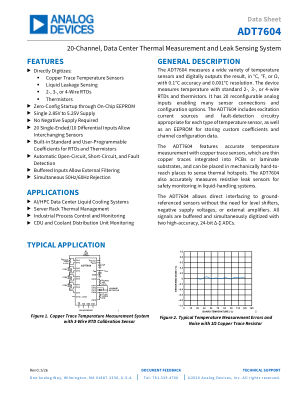 ADT7604 datasheet cover page