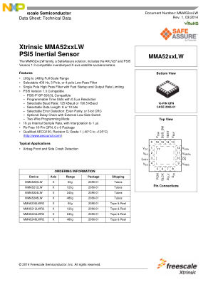 MMA52XXLW datasheet cover page