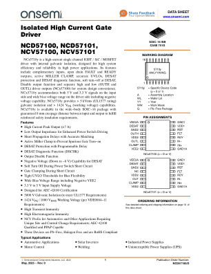 NCD57100 数据手册首页