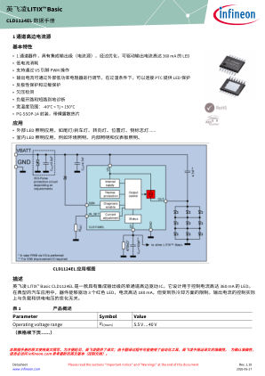CLD1124EL datasheet cover page