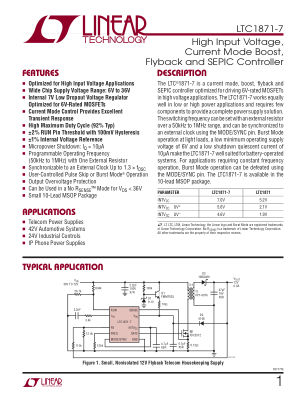 18717FD datasheet cover page
