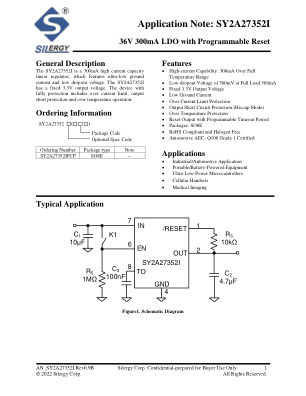 SY2A27352IFCP datasheet cover page