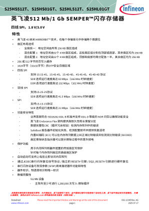 512-MB datasheet cover page