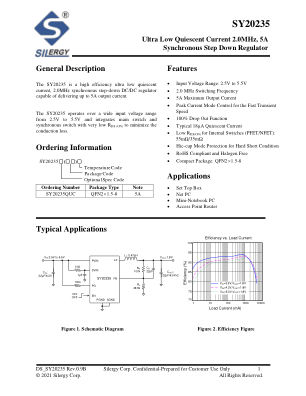 SY20235QUC datasheet cover page