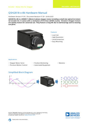 QSH2818-X-8K datasheet cover page