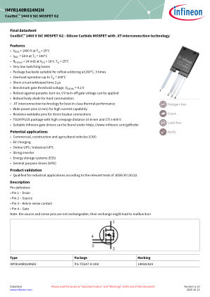 IMYR140R024M2H 数据手册首页