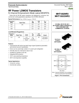MHT1002N 数据手册首页